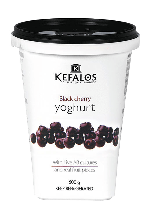 Kefalos Black Cherry Yoghurt