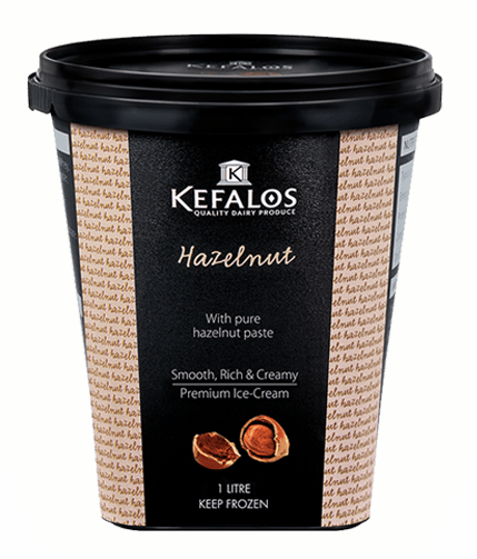 Kefalos Hazelnut Icecream