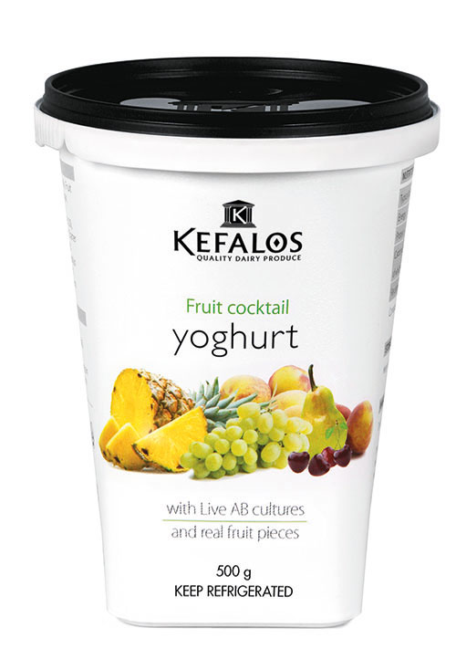 Kafalos Fruit Cocktail Yoghurt