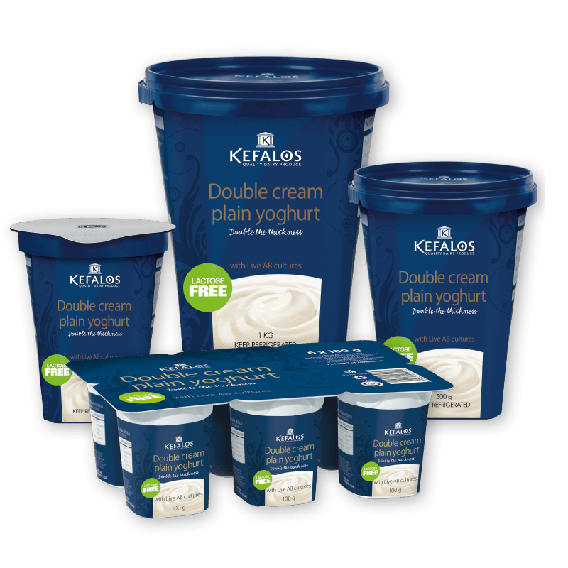 Kefalos Double Cream Plain Yogurt