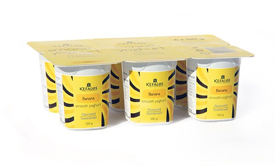 Kefalos Banana Yoghurt 6pk